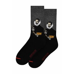 Ponožky MuseARTa šedá barva