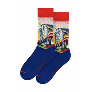 MuseARTa - Ponožky Franz Marc - Blue Horse I