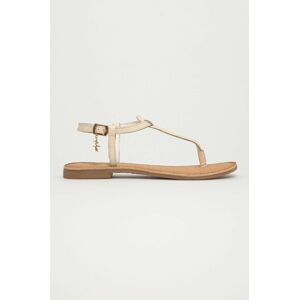 Kožené sandály Mexx dámské, bílá barva