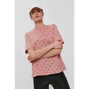 Tričko Nike Sportswear dámské, růžová barva