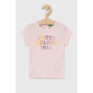 United Colors of Benetton - Dětské bavlněné tričko
