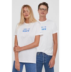 Pepe Jeans - Bavlněné tričko Pepemeup