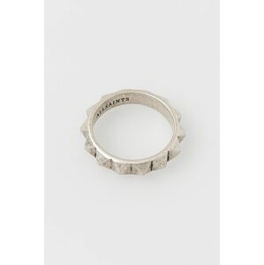 Stříbrný prsten AllSaints stříbrná barva