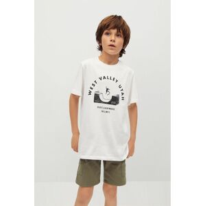 Mango Kids - Dětské bavlněné tričko Utah