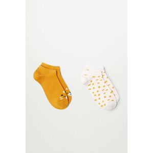 Mango Kids - Dětské ponožky JUNGLE (2-PACK)
