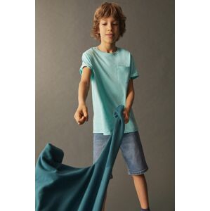 Mango Kids - Dětské tričko Brad 110-164 cm