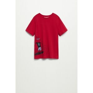 Mango Kids - Dětské tričko Coco8 110-152 cm