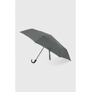 Deštník Moschino šedá barva, 8509 TOPLESSA