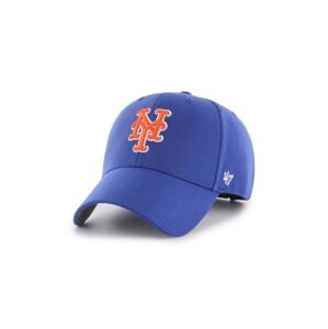 Čepice s vlněnou směsí 47brand MLB New York Mets s aplikací, B-MVP16WBV-RYC
