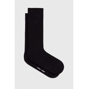 Ponožky Samsoe Samsoe HANSE pánské, černá barva, M00007103