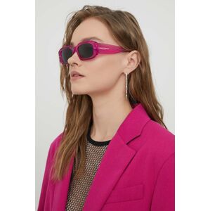 Sluneční brýle Chiara Ferragni dámské, fialová barva