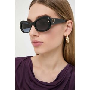 Sluneční brýle DSQUARED2 dámské, černá barva, D2 0110/S