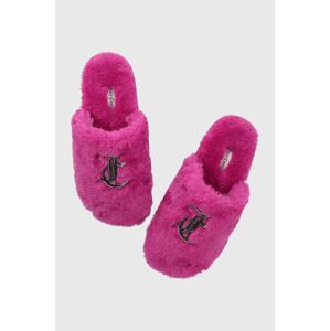 Pantofle Juicy Couture růžová barva
