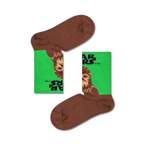 Dětské ponožky Happy Socks Star Wars™ Chewbacca Sock hnědá barva