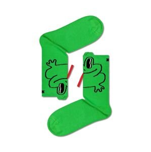Dětské ponožky Happy Socks Happy Frog zelená barva