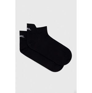 Ponožky Karl Lagerfeld pánské, černá barva