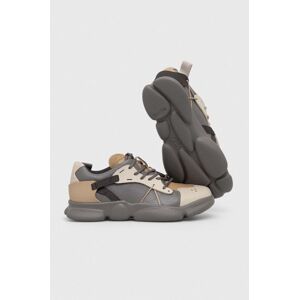 Kožené sneakers boty Camper TWS šedá barva, K201439.013