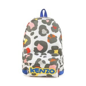 Dětský batoh Kenzo Kids béžová barva, velký, vzorovaný