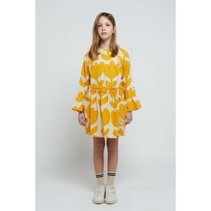 Dětská bavlněná sukně Bobo Choses bílá barva, mini