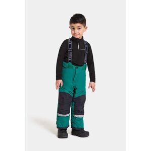Dětské lyžařské kalhoty Didriksons IDRE KIDS PANTS zelená barva