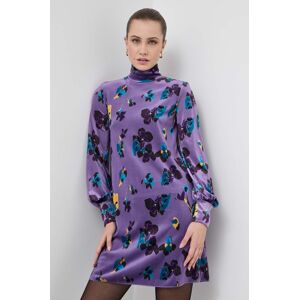 Šaty MAX&Co. fialová barva, mini