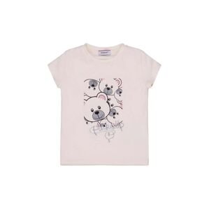 Dětské tričko Pinko Up béžová barva
