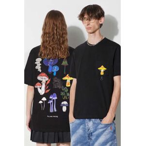 Bavlněné tričko Filling Pieces Mushrooms černá barva, 74413601025