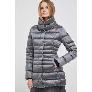 Péřová bunda Colmar dámská, šedá barva, zimní