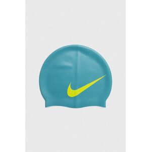 Plavecká čepice Nike zelená barva