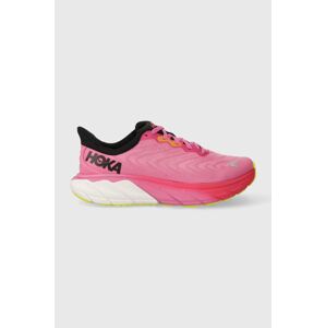 Běžecké boty Hoka Arahi 6 růžová barva