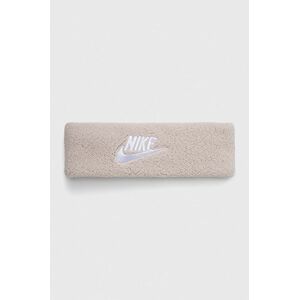 Čelenka Nike béžová barva