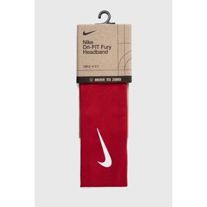 Čelenka Nike Fury 3.0 červená barva