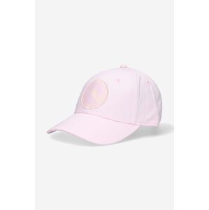 Bavlněná baseballová čepice Ellesse Ricaro Cap černá barva, SALA1996-pink