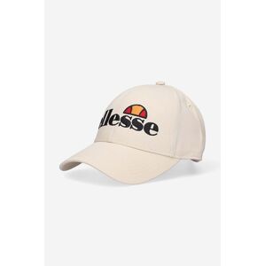 Bavlněná baseballová čepice Ellesse Ragusa Cap béžová barva, SAMA1689-cream