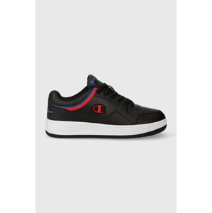 Sneakers boty Champion Cut Shoe Rebound Low černá barva, 32407-KK006
