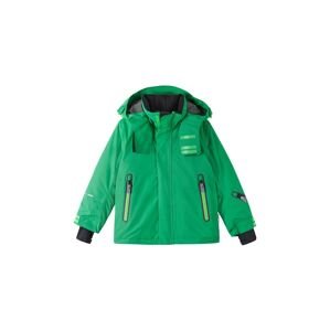 Dětská lyžařská bunda Reima Kairala zelená barva