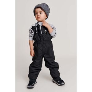 Dětské zimní sportovní kalhoty Reima Matias černá barva