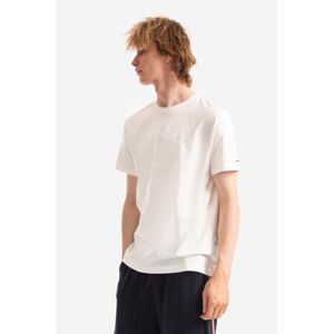Bavlněné tričko Kangol bílá barva, s potiskem, KLHB002-OFFWHITE