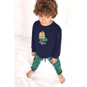 Dětské pyžamo Mayoral zelená barva, s potiskem