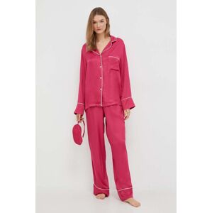 Pyžamo HUGO růžová barva