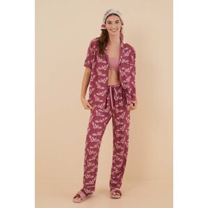 Pyžamo women'secret Mix & Match růžová barva, 4856136