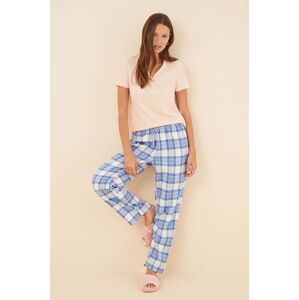 Pyžamové kalhoty women'secret Mix & Match dámské, fialová barva, 3706032