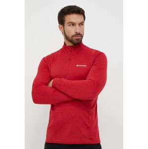 Funkční triko s dlouhým rukávem Montane Dart červená barva, MDRZN