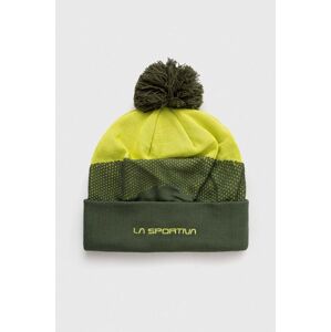Čepice LA Sportiva Knitty zelená barva