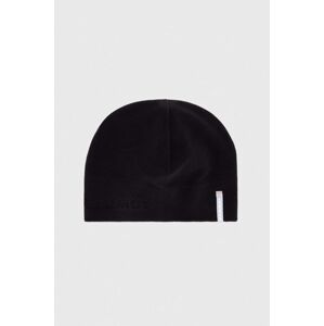 Čepice Mammut černá barva, z tenké pleteniny