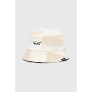 Oboustranný klobouk Vans béžová barva