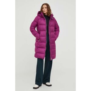 Péřová bunda Marc O'Polo dámská, fialová barva, zimní