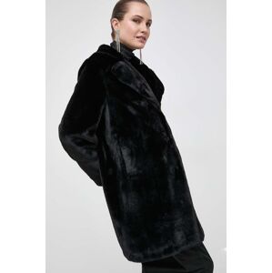 Kabát Blugirl Blumarine dámský, černá barva, přechodný