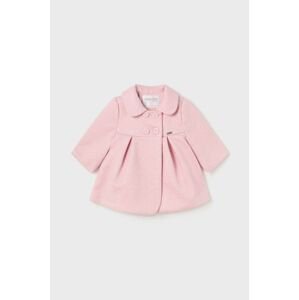 Dětský kabátek Mayoral Newborn růžová barva