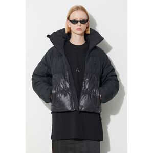 Péřová bunda adidas Originals Regen Cropped Jacket Black dámská, černá barva, zimní, II8486